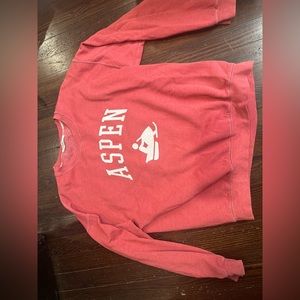 Red Aspen crew neck, Project Social T.